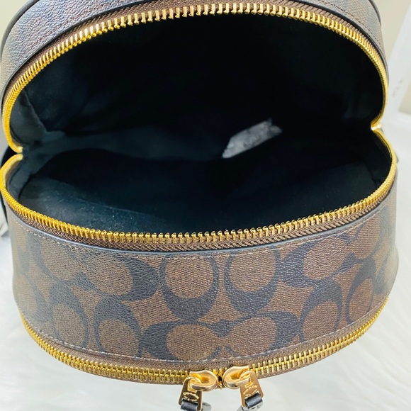 COACH Signature Court Backpack - Picture 8 of 12